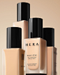 Photo by 헤라 HERA Official Account on March 02, 2023. May be an image of cosmetics and text that says 'HERA SILKY STAY 24H LONGWEAR SPF S20/PA++ 20 PA++ ALL DAY COMFORT RETOUCH-FREE STAY'.