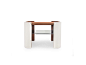 Deerskin bedside table DOWNTOWN | Bedside table by Formitalia