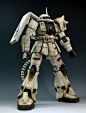 1/48 Mega Size Model Zaku II White Ogre Ver.: 