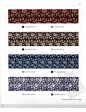 ▲《Chinese Dress Motifs》[ 中国传统服饰图案与配色] #传统# #图案# #花纹# #配色# (11)