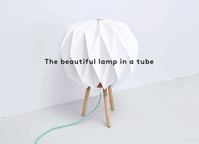【LAMPO 折纸灯】设计师 Kasia...