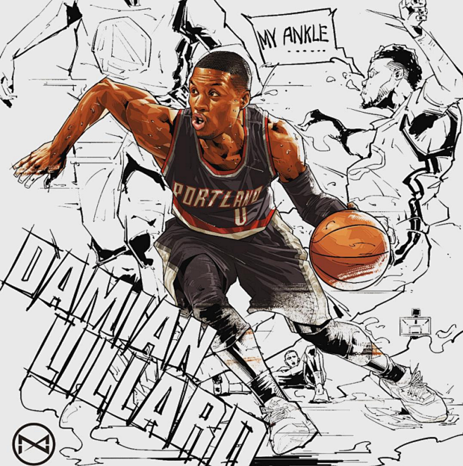 Damian Lillard 'Ankl...