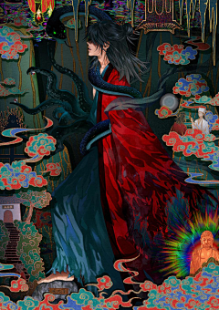 桃生牙晓采集到画