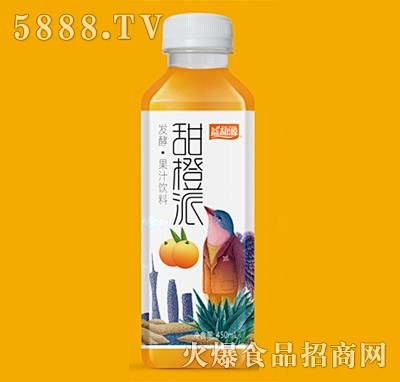 益和源甜橙派发酵果汁450ml