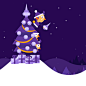 x-mas animated gif made by Piotr Rudkowski for Clipatize Agency. All the best for Xmas! Cheers!