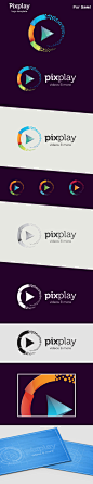 Pixplay Logo Template : Pixplay is a clean, modern and professional logo suitable for any media, video or sound related business.