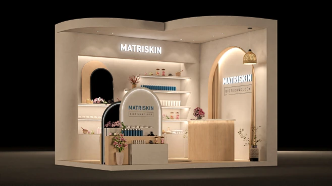 3D 3d modeling 3ds max booth booth design Exhibition Exhibition Design ...