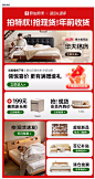 原始原素云朵沙发奶油风实木沙发橡木客厅三人羽绒布艺沙发L7061-tmall.com天猫