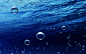 abstract blue bubbles sea water wallpaper (#948756) / Wallbase.cc