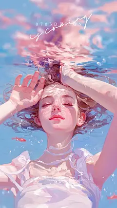 希望所有的光都偏爱你。#氛围感 #治愈系 #插画 #壁纸@喵姐是只猫，采集@屿堍