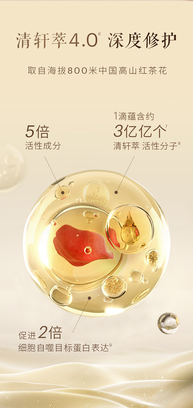 【自播推荐】林清轩山茶花精华油内修护外抗...