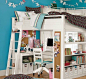 小户型空间利用儿童房装修图片—土拨鼠装饰设计门户