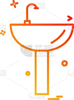 计算机图标,卫生间,设备用品,蜘蛛网,性别标志,女孩,白色,分离着色,设计,剪影