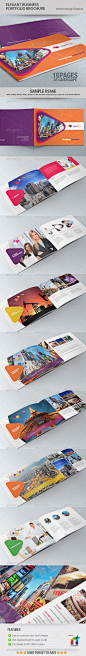 Elegant Business Portfolio Brochure - Portfolio Brochures