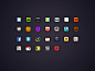 Mini-ios-icons 像素级精致图标设计 #icon# #多火UI#
