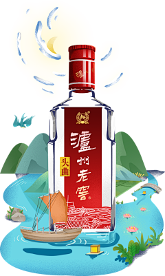 一只叫牛的虎采集到好看的插画
