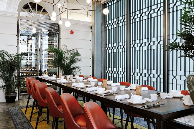 新加坡博物馆皇后中式餐厅设计