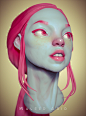 Practice (Speed Sculpt), Waleed Abid : This is just practice sculpt done in 2.30 hours, inspired by Loish artwork
everything done in Zbrush with simple post in photoshop.