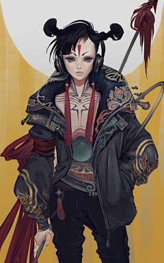 畅二妖采集到人设