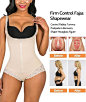 Amazon.com: SHAPERX 女士塑身衣 收腹 Fajas 哥伦比亚塑身衣拉链开胸连体衣 : 服装、鞋靴和珠宝饰品