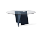 Palio by Poltrona Frau | Dining tables
