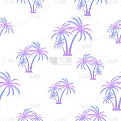 夏天,鸡尾酒,式样,棕榈树,华丽的,复叶,纺织品,壁纸,植物群,枝繁叶茂