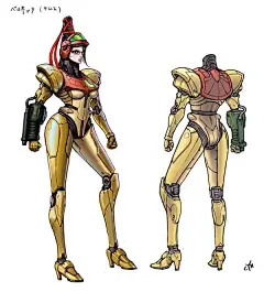 《猎天使魔女2（Bayonetta 2）》贝姐任天堂服装设计图(2)_游侠网 Ali213.net