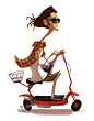 TLV Heat : a collection of characters and environments based upon my everyday commuting in Tel Aviv