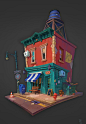 ArtStation - NY Cafe, Igor Rozovny