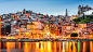 General 3840x2160 Portugal Porto city sea city lights building