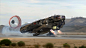 Fast transport, Alex Ichim : I sculpted this ship 3 years ago in 3d Coat. I thought it looked cool so I decided to use it for some images.