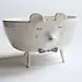 Stephen The Mouse,  sweet bowl with legs  by clayopera