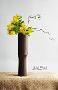 加了蜜2015热卖新款日式陶瓷花瓶日本川濑敏郎插花花器家居摆件-淘宝网