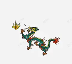 二月二龙抬头卡通装饰中国龙海报 免费下载 页面网页 平面电商 创意素材