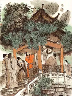 
第十七回　 大观园试才题对额　荣国府归省庆元宵