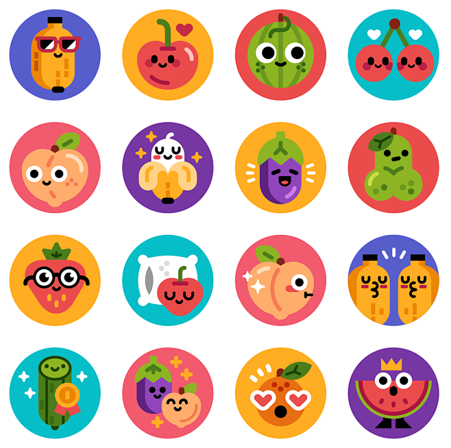 Juicy Peach Avatars