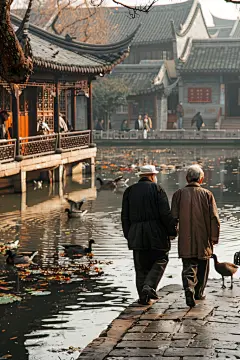 社区老年人活动图片