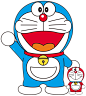 机器猫卡通哆啦A梦叮当猫印花图案