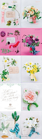 #婚礼花艺# 美丽手捧花和组成她的美丽花材 http://t.cn/zYpQ2bJ (共5张图片)