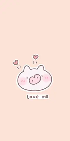 兔嗝儿和猪嗝儿超话  简单滴猪头壁纸 ​​​​