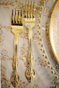 Gold Tableware