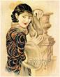 2615465483596152964、广告、美女、古董、中国风