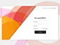 Login Page Design by Sruchan Kumar