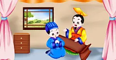 卡通古代人物贾生