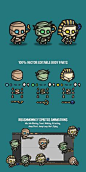 We publish Mummy Tiny Style 2D Character Sprites.