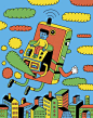 Andy Rementer : when i see this work i feel funny away.