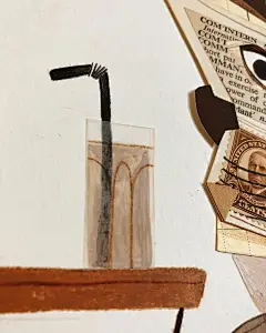 ghost_puff 不透明水彩 彩铅 儿童插画 人物 男孩