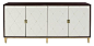Bernhardt Jet Set 4-Door Buffet - Carolina Discount Gallery: 