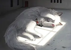大隻版一樣可以萌！　30個「巨大化動物插圖」躺肚肚超療癒❤
 : 如果貓咪、狗狗等動物突然變大，變得比我們大得多，世界會是什麼樣？日本藝術家Ariduka55創作了一系列插畫，展示了一個動物巨大化的奇幻世界。這些毛茸茸的動物不僅超大，還超溫柔，簡直比平時可愛一萬倍！