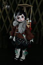 龙魂人形社 限量 BJD SD 娃娃 动漫 玩具 巨婴 黑豆